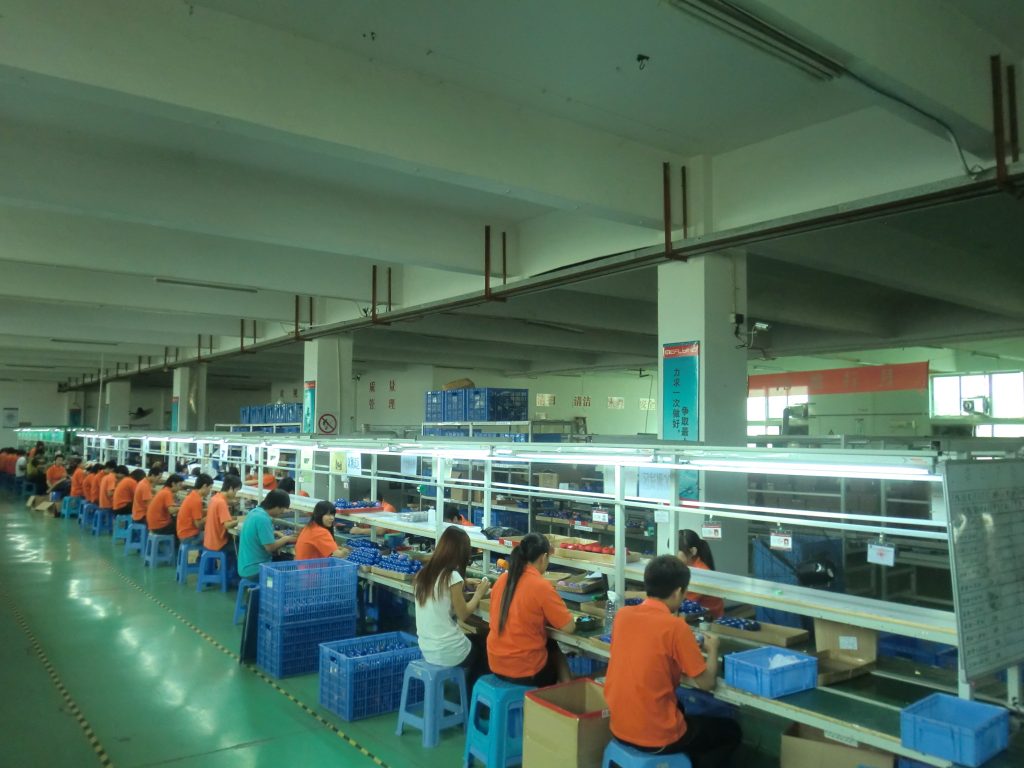 Bluetooth speaker factory production line