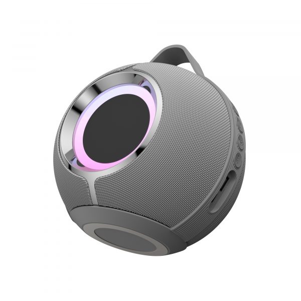 10W Fabric bluetooth speaker with RGB LED Lights - CQAUDIO